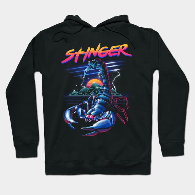 Stinger Hoodie by Vincent Trinidad Art